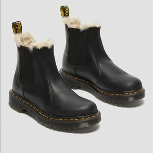 Dr. Martens 2976 Women’s Faux Fur Lined Chelsea Boots